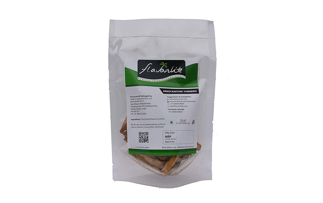 Flavourlite Dried Kasturi Turmeric    Pack  1 kilogram